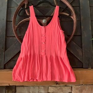 Coral Maternity & Nursing Top